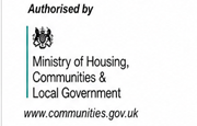 Authorised by the Ministry of Housing, Communities & Local Government